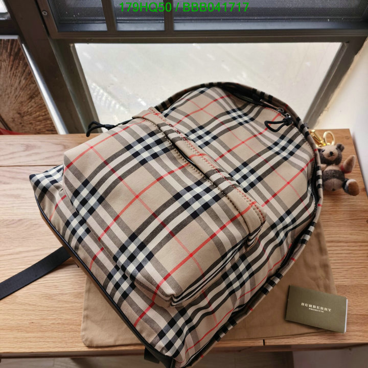 Burberry Bag-(Mirror)-Backpack-,Code: BBB041717,$: 179USD