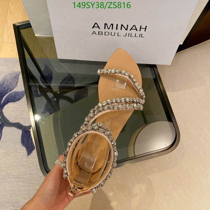 Women Shoes-Aminah Abdul Jillil, Code: ZS816,$: 149USD