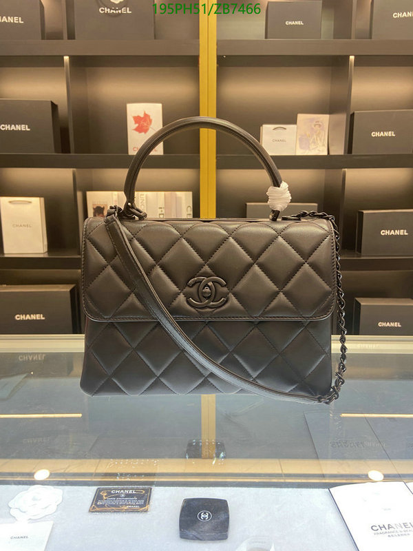 Chanel Bags -(Mirror)-Diagonal-,Code: ZB7466,$: 195USD