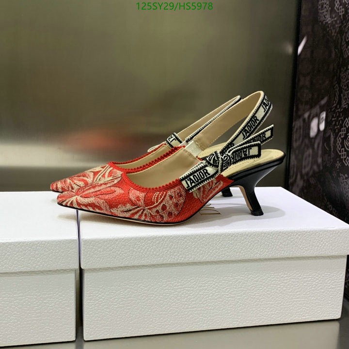 Women Shoes-Dior, Code: HS5978,$: 125USD