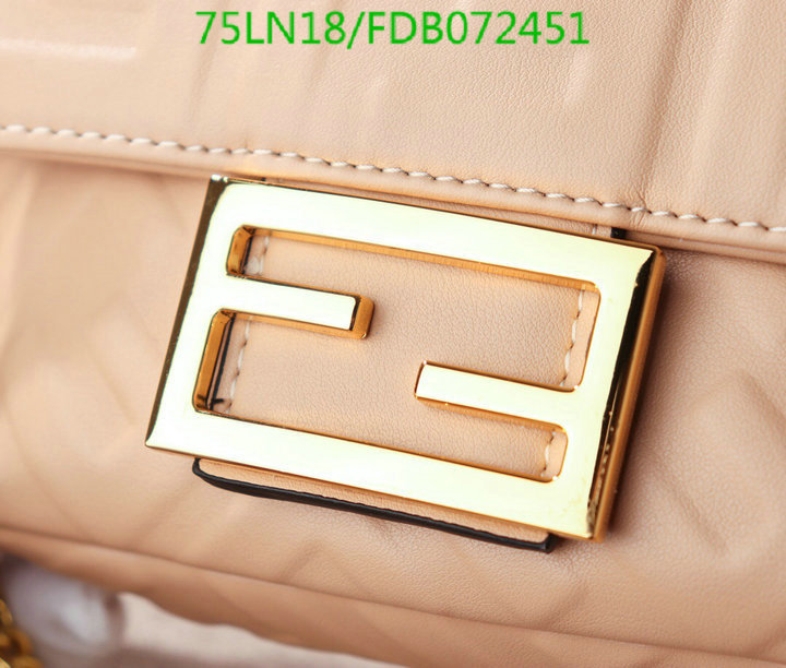 Fendi Bag-(4A)-Baguette-,Code: FDB072451,$: 75USD