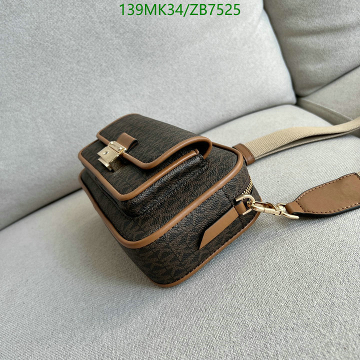 Michael Kors Bag-(Mirror)-Diagonal-,Code: ZB7525,$: 139USD