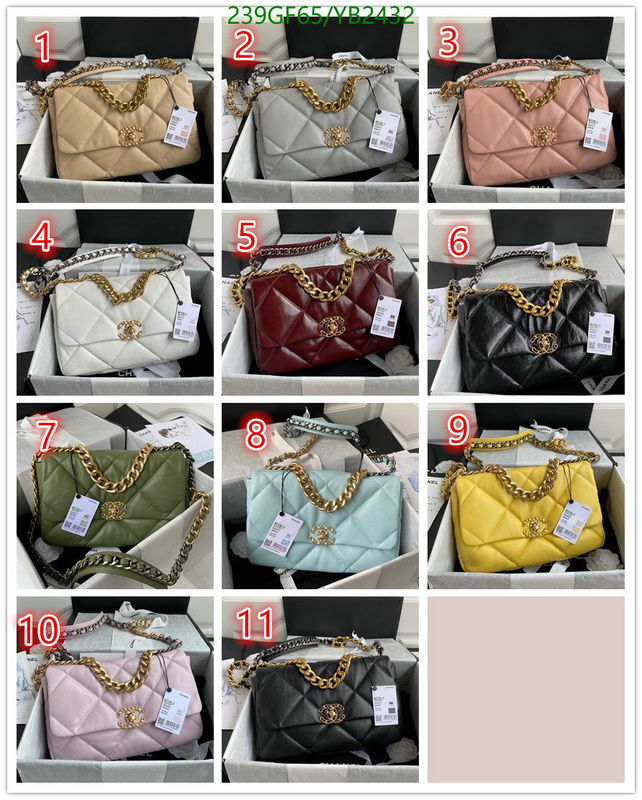 Chanel Bags -(Mirror)-Diagonal-,Code: YB2432,$: 239USD