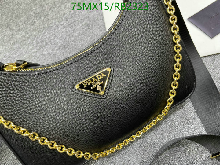 Prada Bag-(4A)-Re-Edition 2005,Code: RB2323,$: 75USD