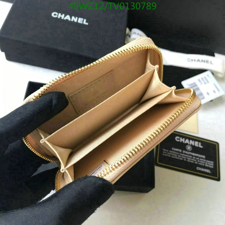 Chanel Bags ( 4A )-Wallet-,Code: TV0130789,$: 65USD