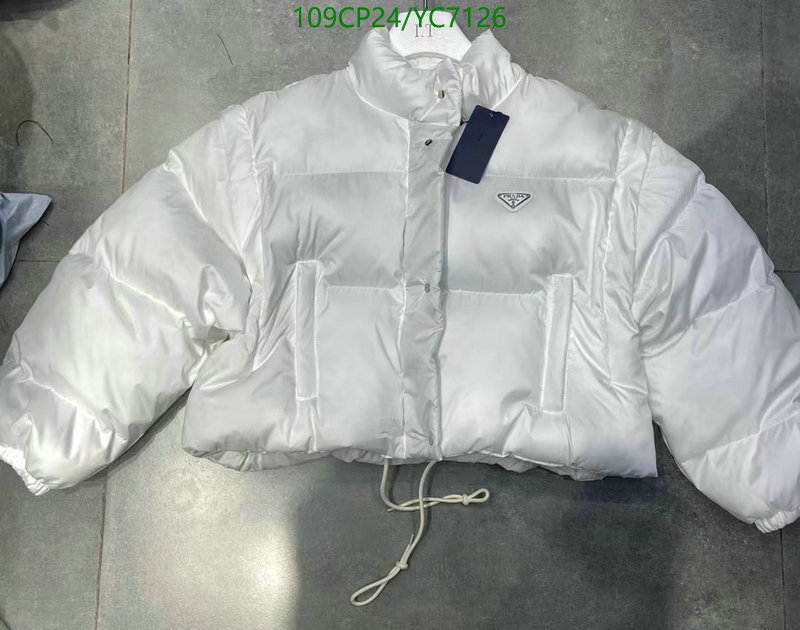 Down jacket Women-Prada, Code: YC7126,$: 109USD