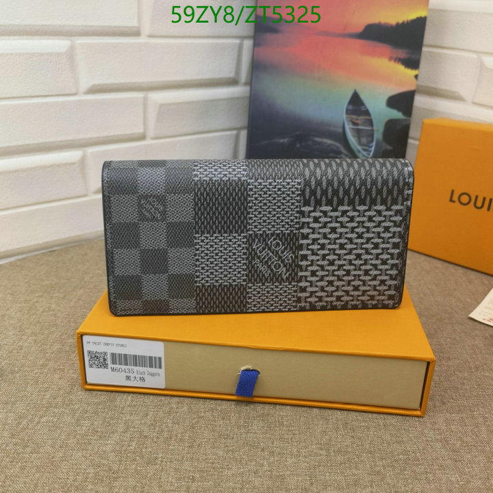 LV Bags-(4A)-Wallet-,Code: ZT5325,$: 59USD