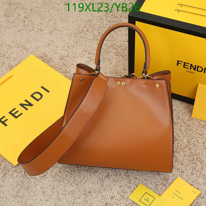 Fendi Bag-(4A)-Peekaboo,Code: YB26,$: 119USD