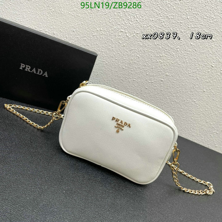 Prada Bag-(4A)-Diagonal-,Code: ZB9286,$: 95USD