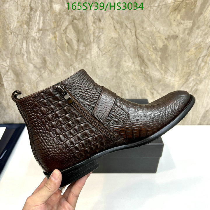 Men shoes-Boots, Code: HS3034,$: 165USD