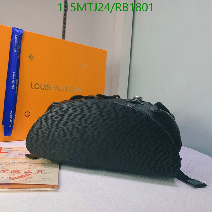 LV Bags-(4A)-Backpack-,Code: RB1801,$: 115USD