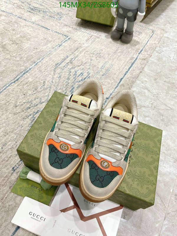 Men shoes-Gucci, Code: ZS8603,$: 145USD