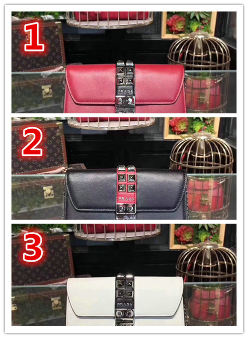 Prada Bag-(Mirror)-Diagonal-,Code: PDB060805,$: 149USD