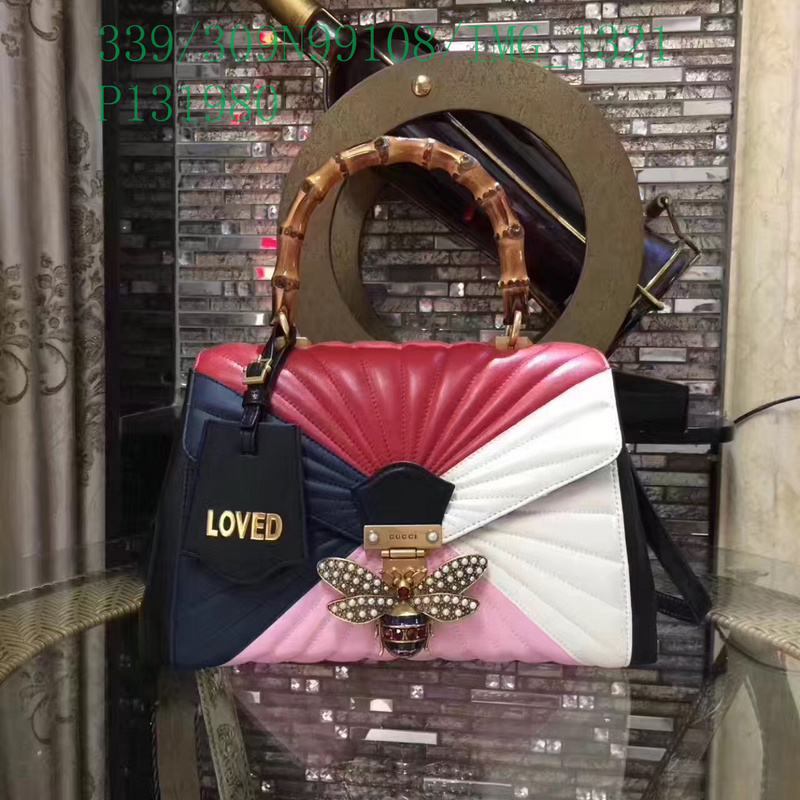 Gucci Bag-(Mirror)-Handbag-,Code: GGB122101,$: 339USD