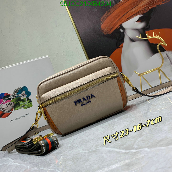 Prada Bag-(4A)-Diagonal-,Code: XB4294,$: 95USD