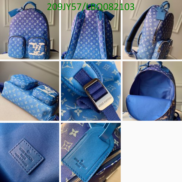 LV Bags-(Mirror)-Backpack-,Code: LBQ082109,$: 209USD