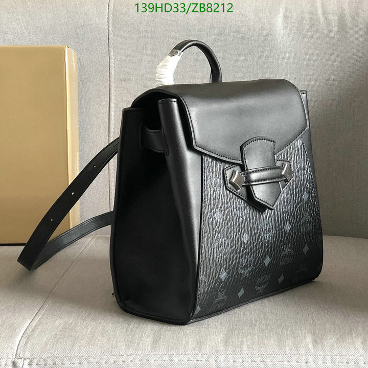 MCM Bag-(Mirror)-Backpack-,Code: ZB8212,$: 139USD