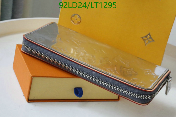 LV Bags-(Mirror)-Wallet-,Code: LT1295,$: 92USD