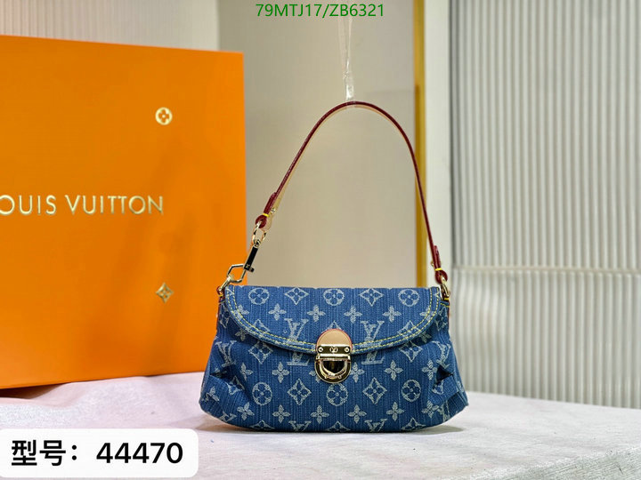 LV Bags-(4A)-Handbag Collection-,Code: ZB6321,$: 79USD