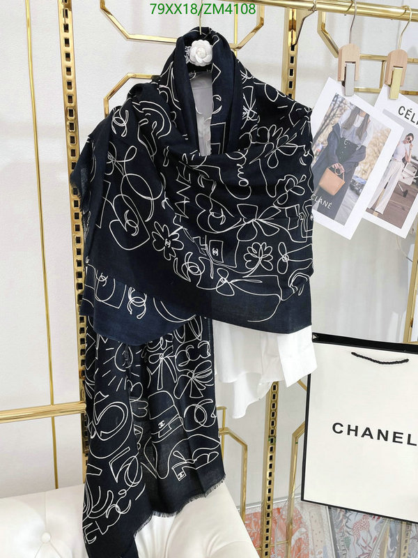 Scarf-Chanel, Code: ZM4108,$: 79USD