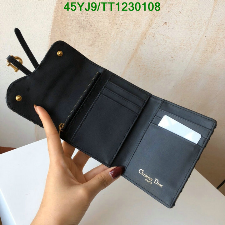 Dior Bags-(4A)-Wallet,Code: TT1230108,$: 45USD
