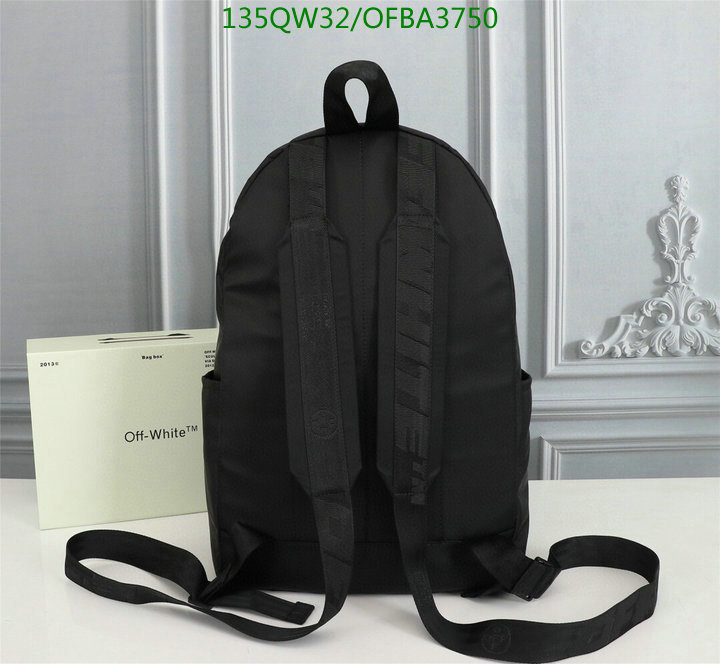 Off-White Bag-(Mirror)-Backpack-,Code: OFBA3750,$: 135USD