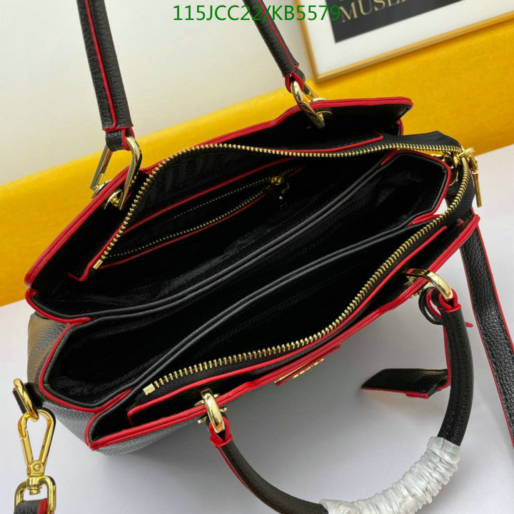 Prada Bag-(4A)-Handbag-,Code: KB5579,$: 115USD