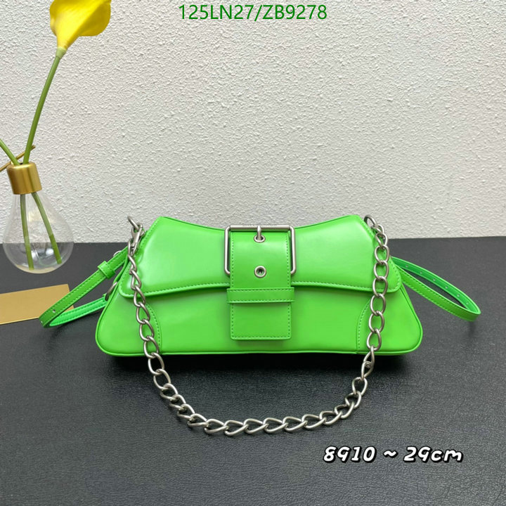 Balenciaga Bag-(4A)-Other Styles-,Code: ZB9278,$: 125USD