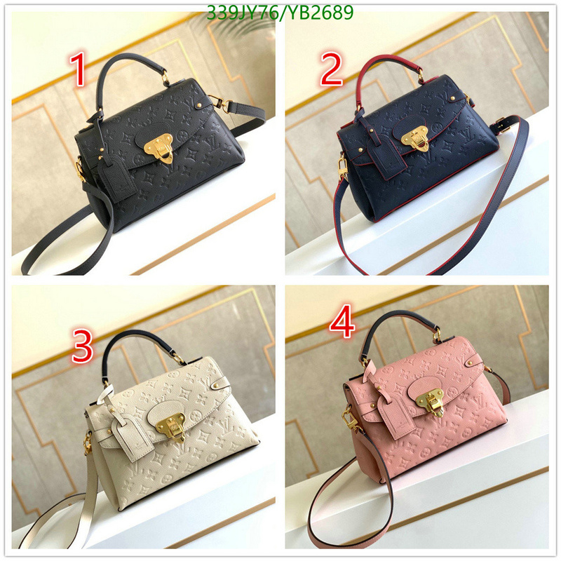 LV Bags-(Mirror)-Pochette MTis-Twist-,Code: YB2689,$: 339USD