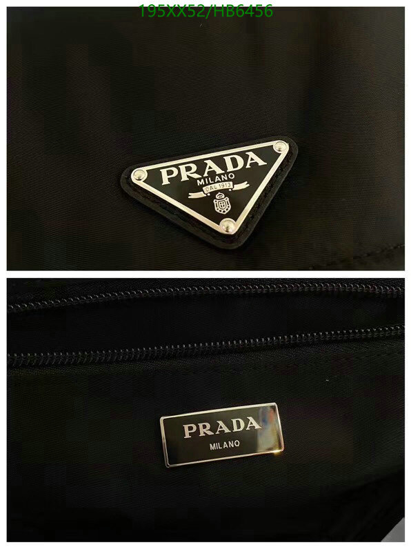 Prada Bag-(Mirror)-Diagonal-,Code: HB6456,$: 195USD