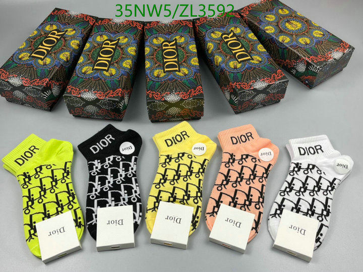 Sock-Dior,Code: ZL3592,$: 35USD