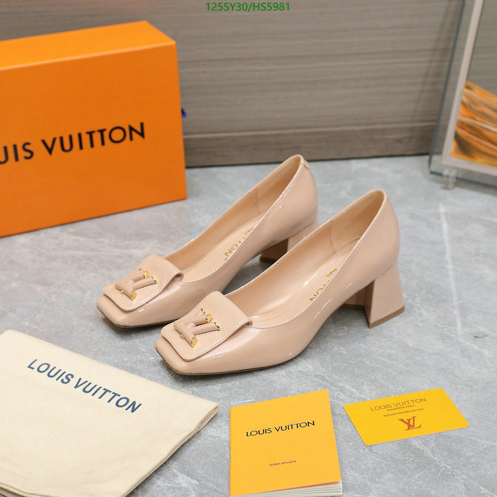 Women Shoes-LV, Code: HS5981,$: 125USD