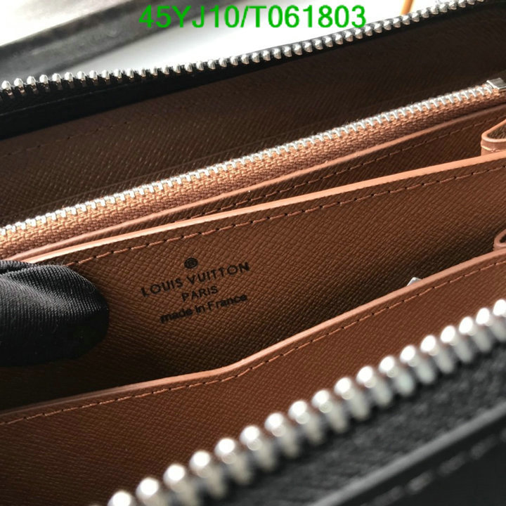 LV Bags-(4A)-Wallet-,Code: T061803,$: 45USD