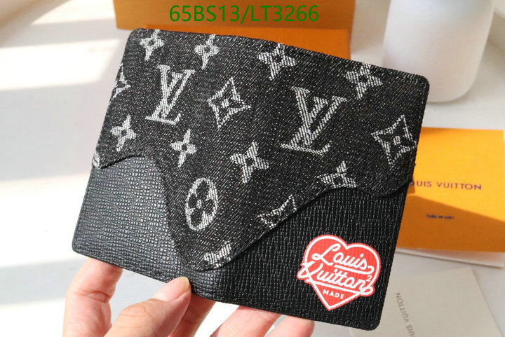 LV Bags-(Mirror)-Wallet-,Code: LT3266,$: 65USD