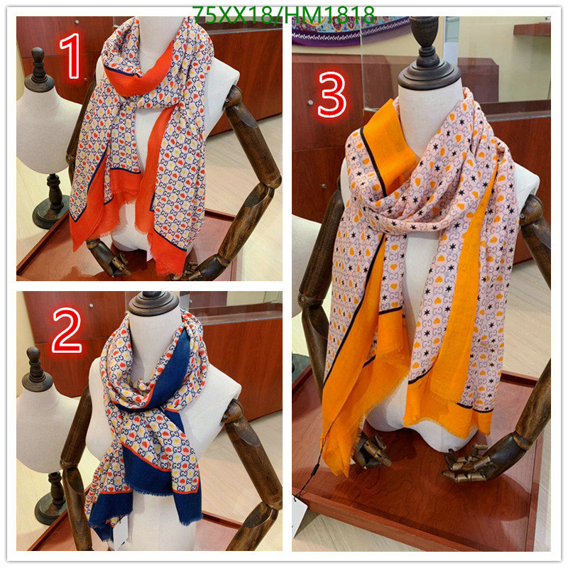 Scarf-Gucci, Code: HM1818,$: 75USD