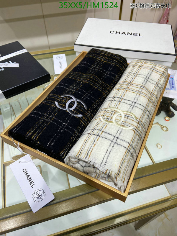 Scarf-Chanel, Code: HM1524,$: 35USD