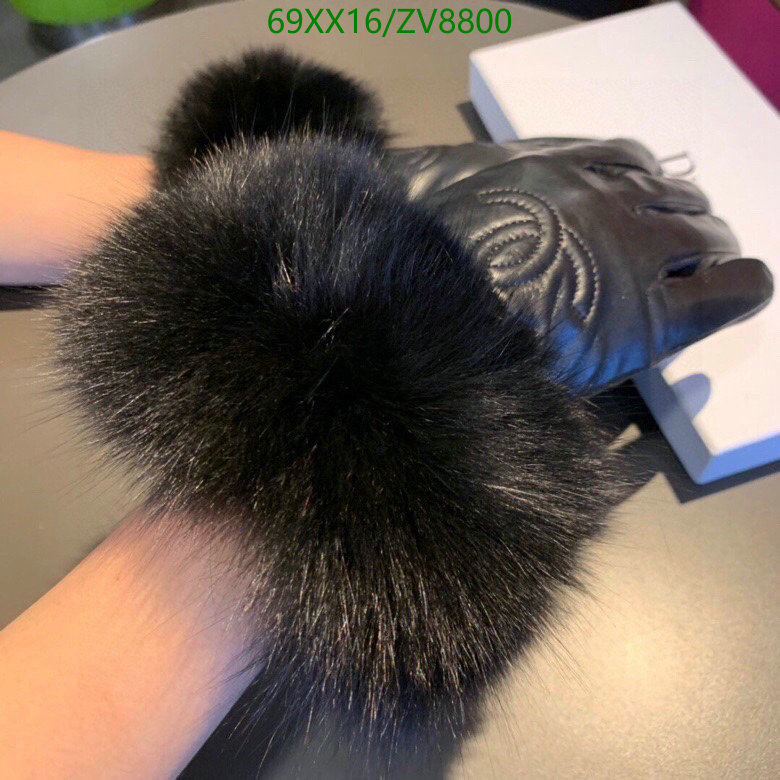 Gloves-Chanel, Code: ZV8800,$: 69USD