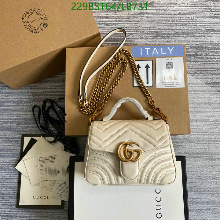 Gucci Bag-(Mirror)-Marmont,Code: LB731,$: 229USD