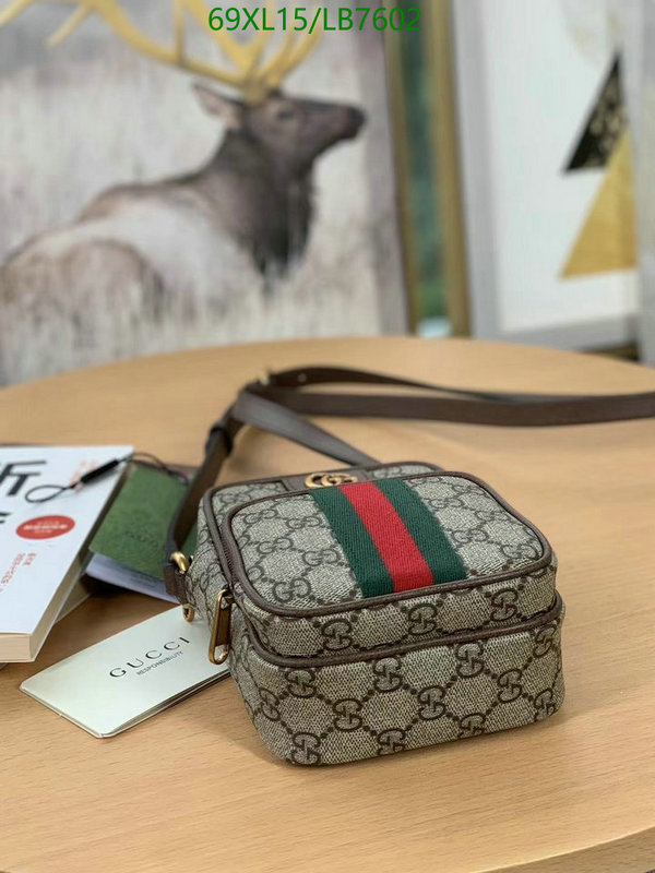 Gucci Bag-(4A)-Ophidia-G,Code: LB7602,$: 69USD