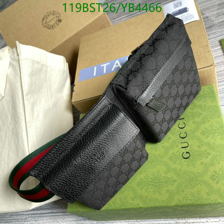 Gucci Bag-(Mirror)-Belt Bag-Chest Bag--,Code: YB4466,$: 119USD