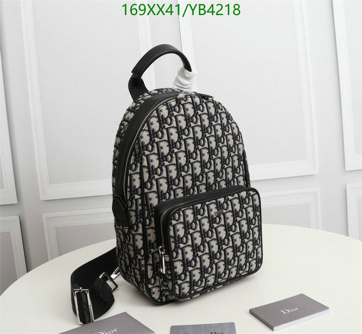 Dior Bags -(Mirror)-Backpack-,Code: YB4218,$: 169USD
