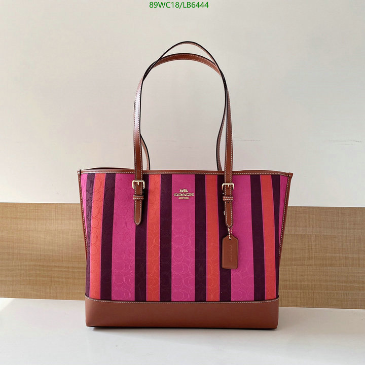 Coach Bag-(4A)-Tote-,Code: LB6444,$: 89USD