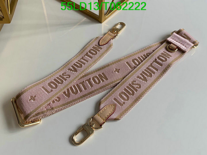 LV Bags-(Mirror)-Shoulder Strap-,Code: T062222,$: 55USD