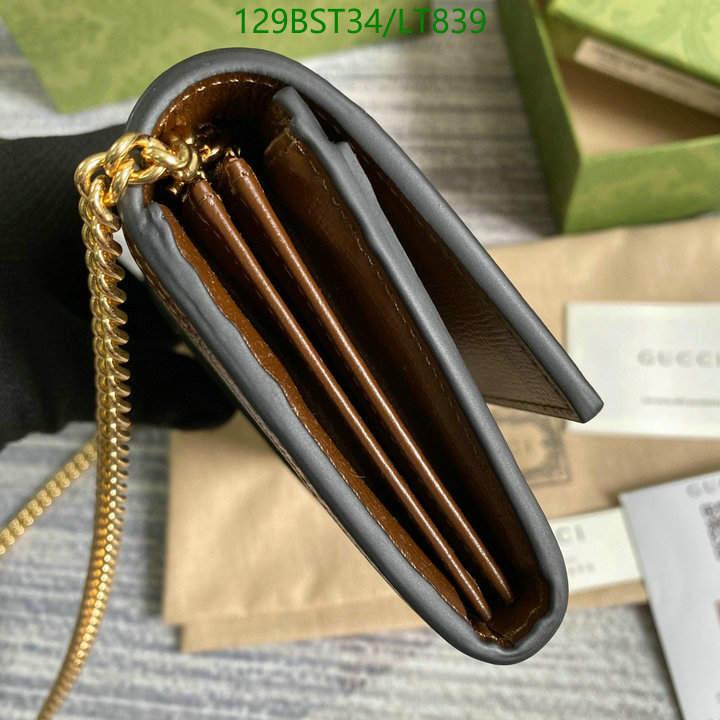 Gucci Bag-(Mirror)-Wallet-,Code: LT839,$: 129USD