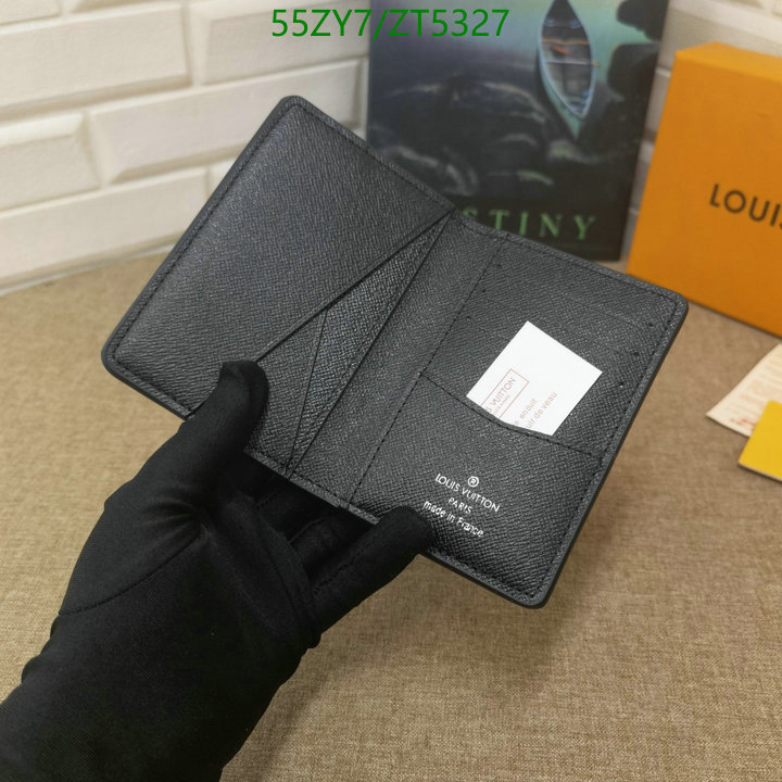 LV Bags-(4A)-Wallet-,Code: ZT5327,$: 55USD