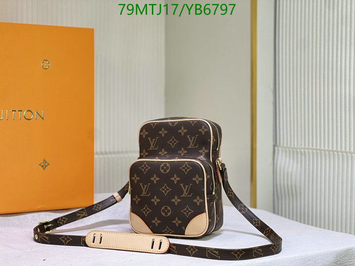 LV Bags-(4A)-Pochette MTis Bag-Twist-,Code: YB6797,$: 79USD