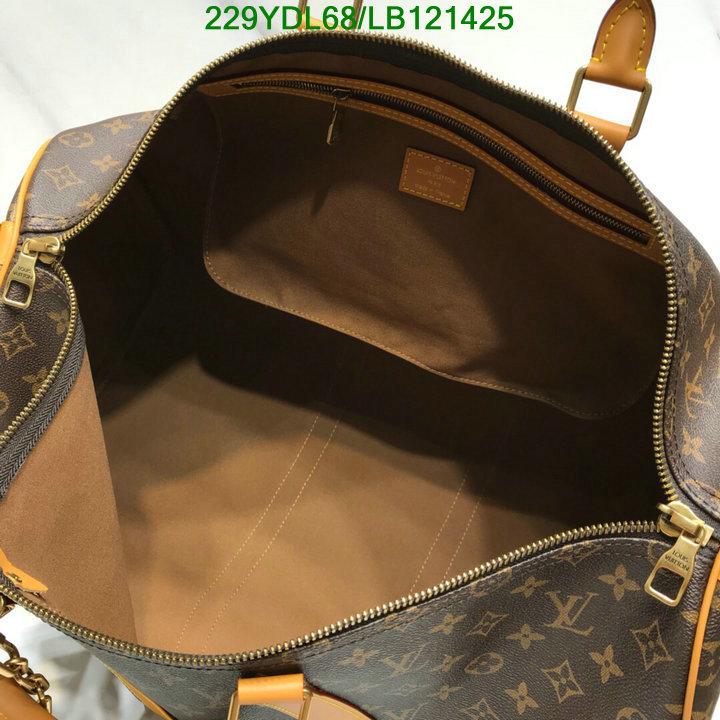 LV Bags-(Mirror)-Keepall BandouliRe 45-50-,Code: LB121425,$: 229USD