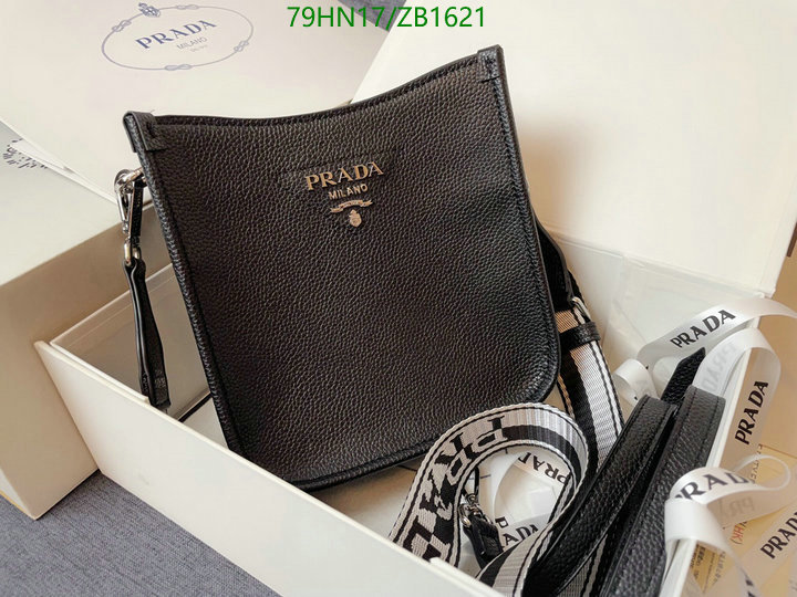 Prada Bag-(4A)-Diagonal-,Code: ZB1621,$: 79USD