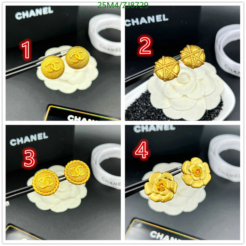 Jewelry-Chanel,Code: ZJ8729,$: 25USD