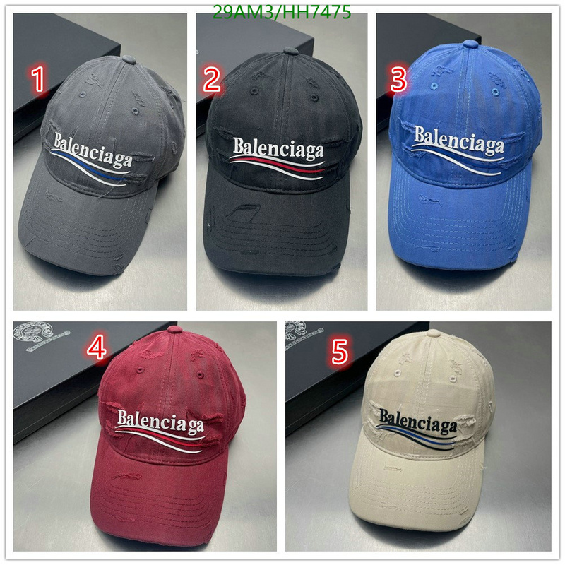 Cap -(Hat)-Balenciaga, Code: HH7475,$: 29USD